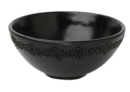 Ashes soup bowl Random Hammered 14 cm Black