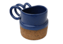 Triple Hoop Mug Blue