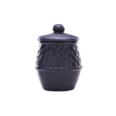 Pebble Sugar Pot 150ml Black