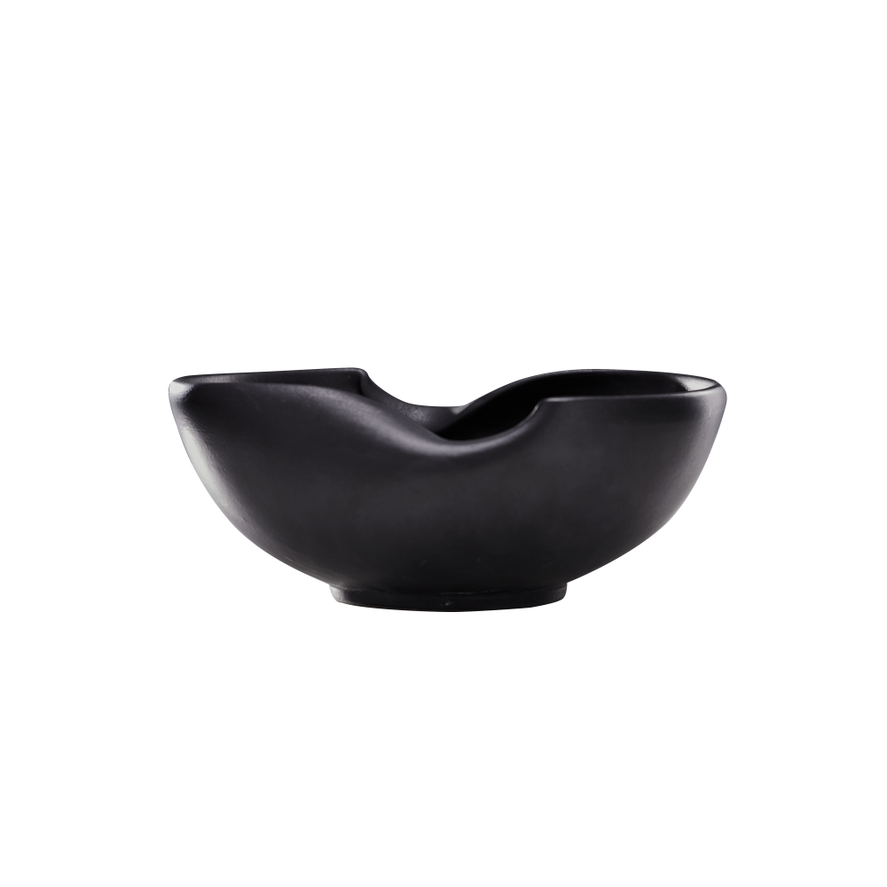 Wave Soup Bowl Black