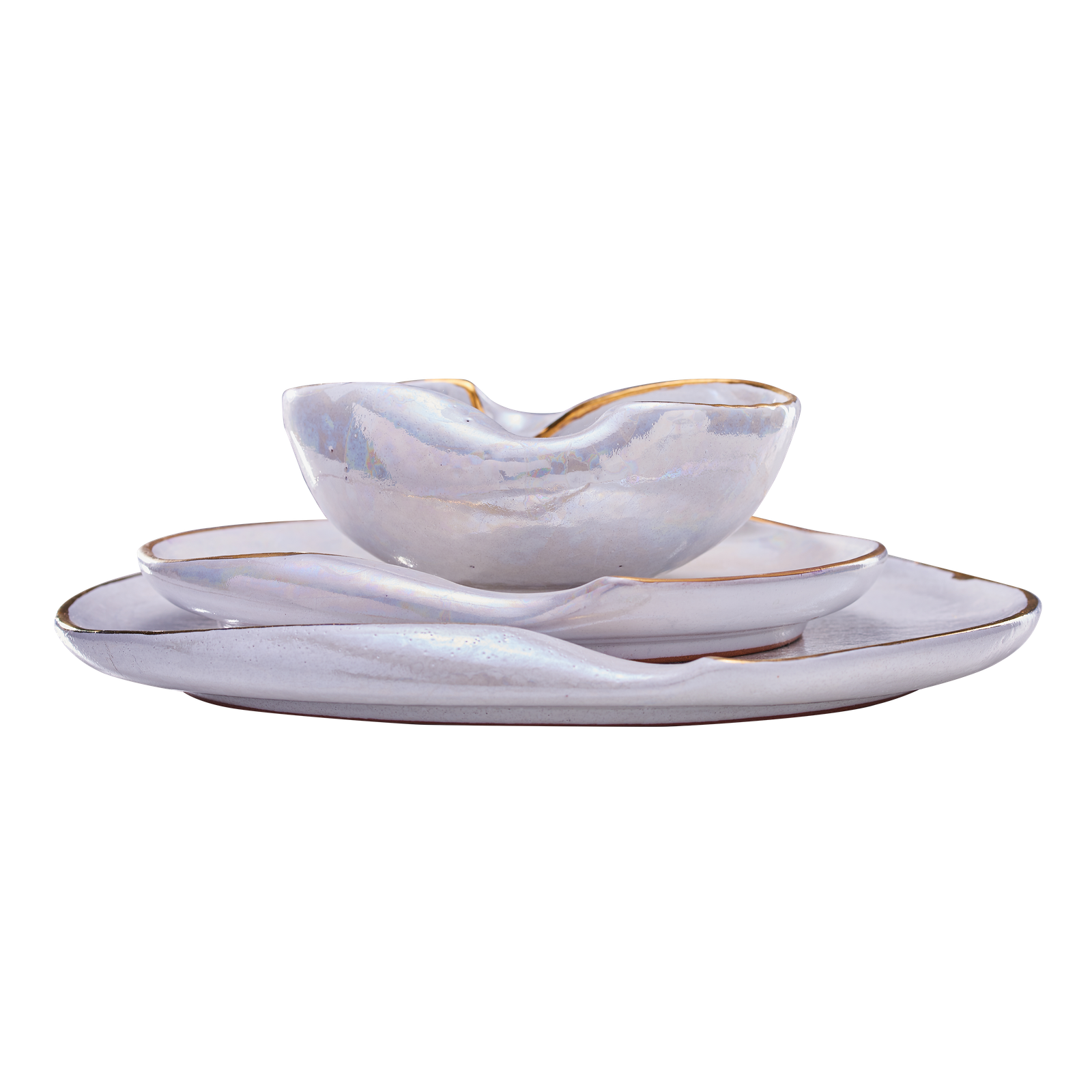 Wave Set White & Gold - Image 6