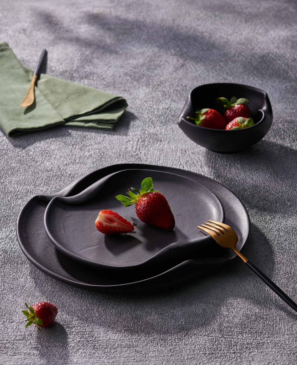 Wave Set Matte Black