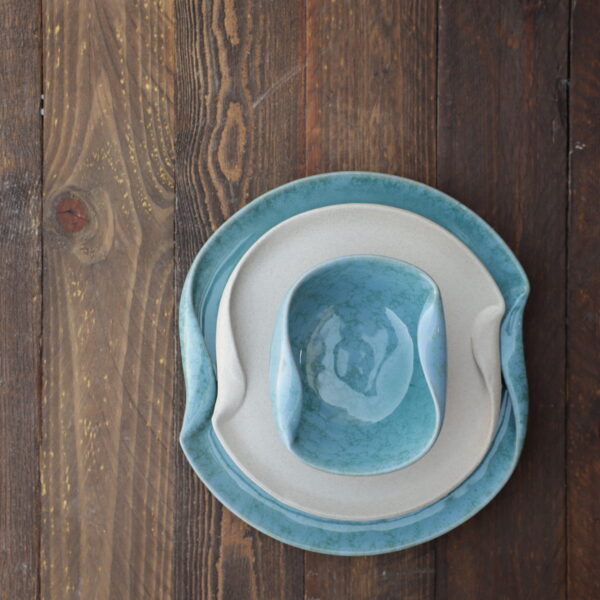 Wave Set Baby Blue * Beige