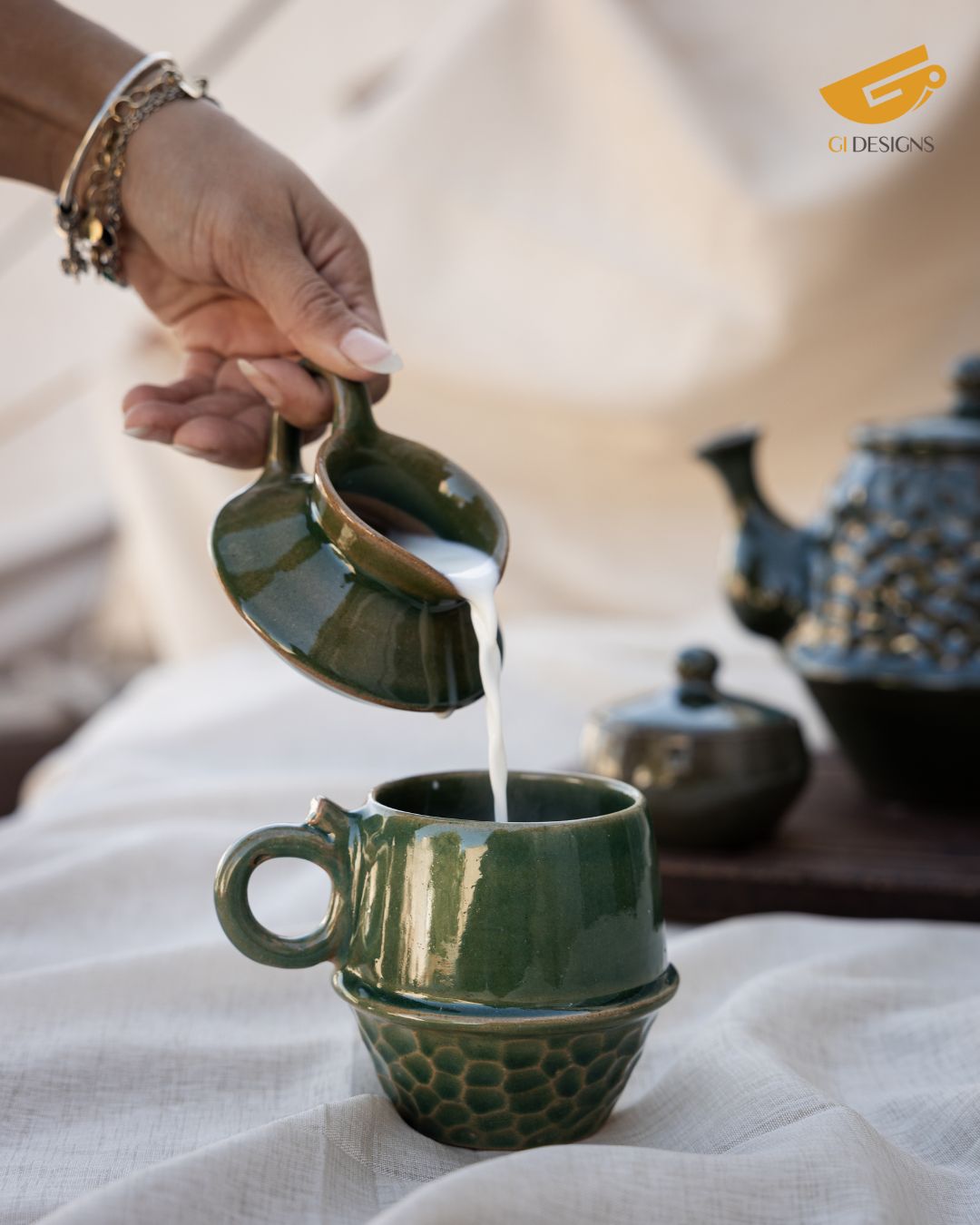 Pebble Mug 250ml Green